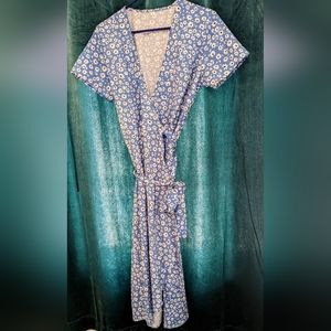 Floral Wrap Dress